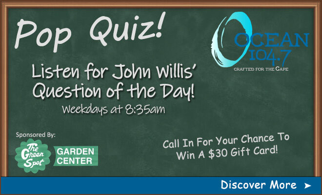 Play John Willis’ Pop Quiz and Win a $30 Gift Card to Green Spot Garden Center!