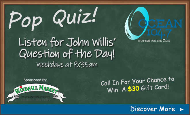 Play the Pop Quiz and WIN a $30 Gift Card to Windfall Market!