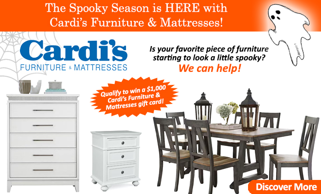 The Spooky Season is HERE with Cardi’s Furniture & Mattresses!