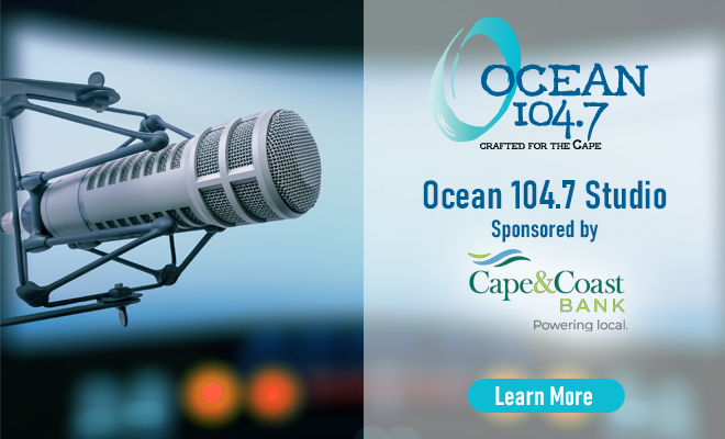 Ocean Studio Sponsorship is sponsored by Cape & Coast Bank!