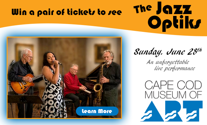 Win a pair of tickets to see The Jazz Optiks at the Cape Cod Museum of Art!