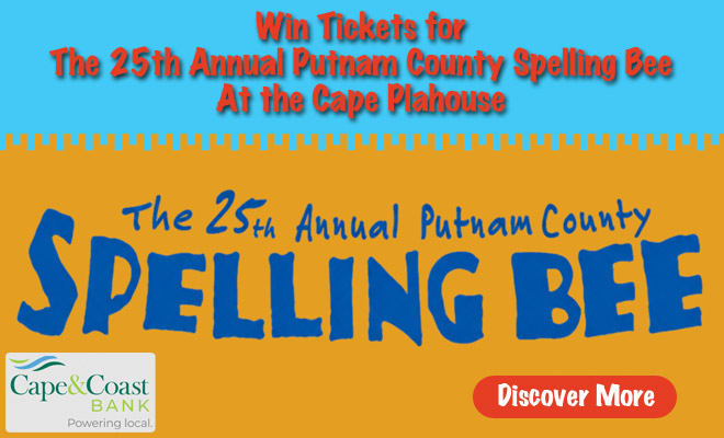 Win Tickets to see the 25th Annual Putnam County Spelling Bee at the Cape Playhouse!
