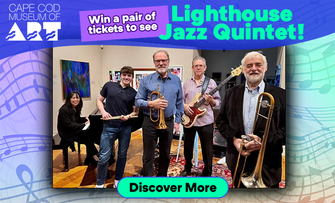 Win a pair of tickets to see Lighthouse Jazz Quintet at the Cape Cod Museum of Art!