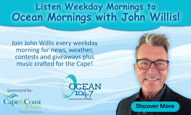 Ocean Mornings are sponsored by Cape & Coast Bank!